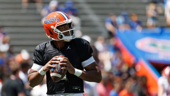 Florida QB DJ Lagway (calf) wearing boot to start camp (College Football)