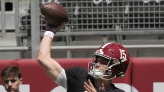 Reports: Alabama to name Ty Simpson starting quarterback (College Football)