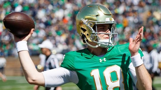 Reports: Notre Dame QB Steve Angeli entering transfer portal (College Football)