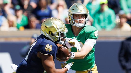 Notre Dame RB Kedren Yoiung out for season, TE Kevin Bauman retires (College Football)