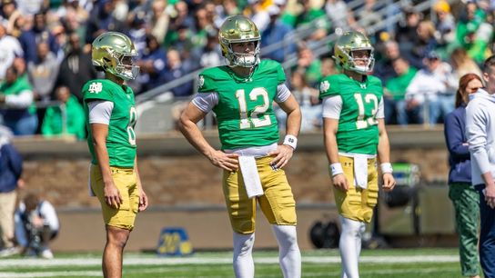 Notre Dame hands keys to untested QB CJ Carr (College Football)