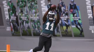 Eagles WR A.J. Brown (hamstring) misses practice (NFL)
