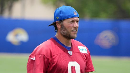 Report: Rams' Matthew Stafford on track for on-field work this week (NFL)