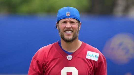 Rams' Matthew Stafford to practice Monday if workout goes well (NFL)