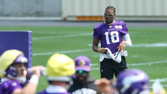 Vikings WR Justin Jefferson (hamstring) to miss some practice time (NFL)