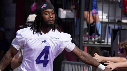 Bills RB James Cook takes field as coach claims 'things have changed' (NFL)