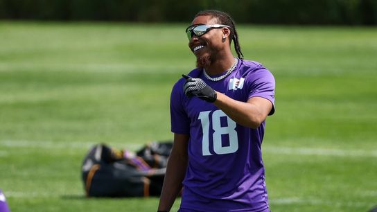 Vikings WR Justin Jefferson (hamstring) back at practice (NFL)