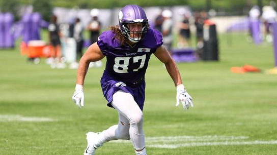 Vikings TE T.J. Hockenson sidelined with lower-body injury (NFL)