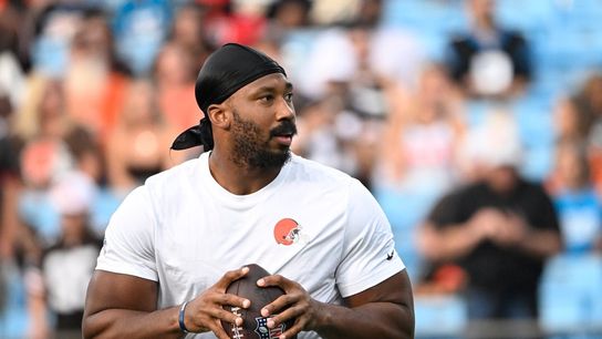 Browns coach: Myles Garrett's latest speeding ticket 'extremely disappointing' (NFL)