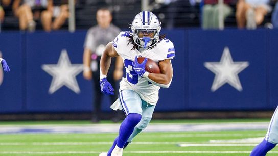 Report: Cowboys rookie RB Jaydon Blue nursing low-ankle sprain (NFL)