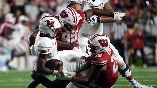 QB gets hurt, but Wisconsin shuts out Miami (Ohio) (College Football)