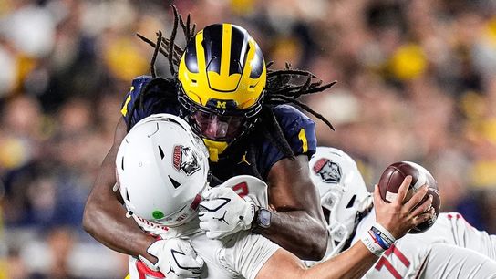 Michigan LB Jaishawn Barham's targeting penalty upheld by Big Ten (College Football)
