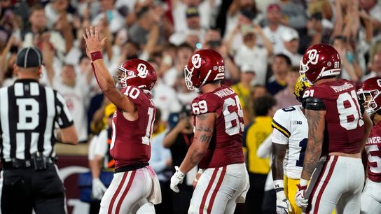 John Mateer, No. 18 Oklahoma upend No. 15 Michigan (College Football)