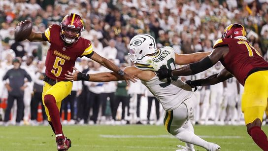 Commanders ready Marcus Mariota with Jayden Daniels (knee) idle (NFL)