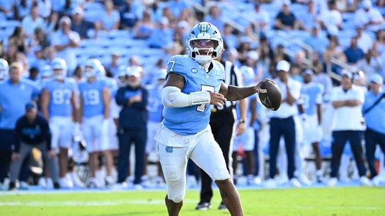 Report: UNC QB Gio Lopez's leg injury not season-ending (College Football)