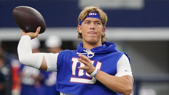 Report: Giants rookie QB Jaxson Dart to start vs. Chargers (NFL)