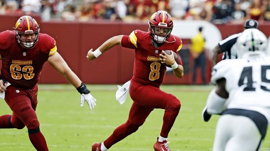 Without Jayden Daniels, Commanders run all over Raiders (NFL)