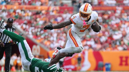 Bucs RB Bucky Irving, WR Chris Godwin ruled out vs. Saints (NFL)