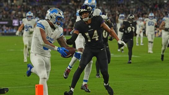 Run game, pass rush power Lions to victory over Ravens (NFL)