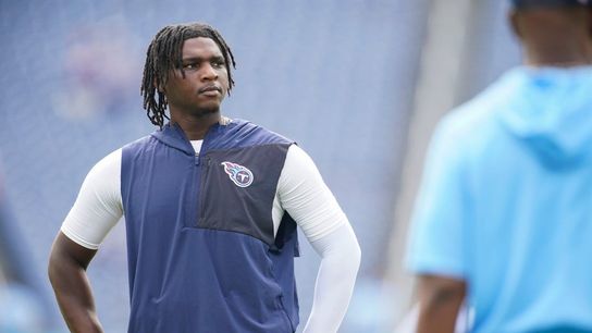 Titans QB Cam Ward (ankle/calf) limited at practice (NFL)