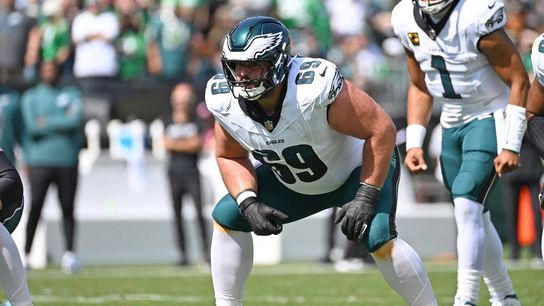 Report: Eagles LG Landon Dickerson out 1-2 weeks (NFL)