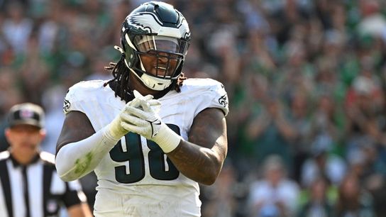 Eagles DT Jalen Carter (heel) questionable vs. Giants (NFL)