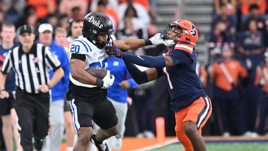 Duke clamps down on Syracuse, pulls away 38-3 (College Football)