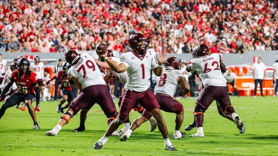 Terion Stewart rushes for 174 yards, Virginia Tech beats NC State (College Football)