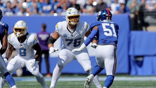 Chargers LT Joe Alt (ankle) doubtful for Sunday's game (NFL)