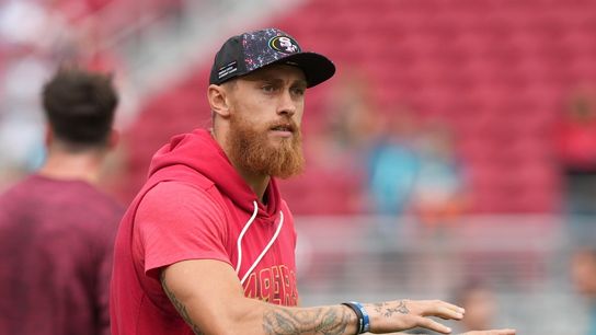 49ers GM 'fairly confident' star TE George Kittle practices next week (NFL)