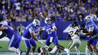 Bear Bachmeier, No. 23 BYU overwhelm West Virginia (College Football)