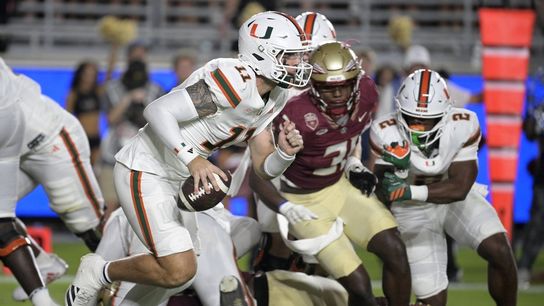 Carson Beck tosses 4 TD passes to lift No. 3 Miami over No. 18 Florida State (College Football)