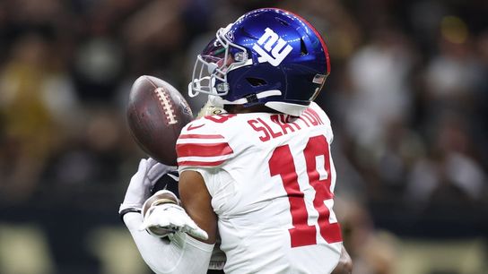 Giants WR Darius Slayton downgraded to out vs. Broncos (NFL)