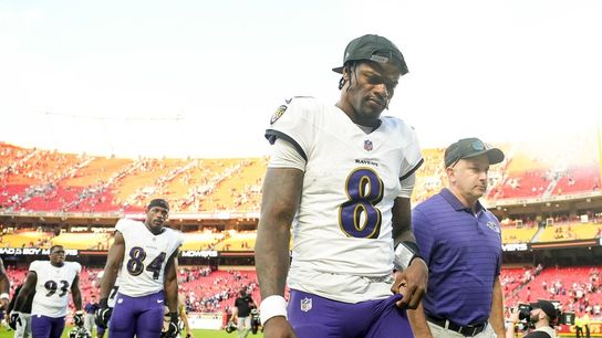 Ravens QB Lamar Jackson back at practice, Week 8 status TBD (NFL)