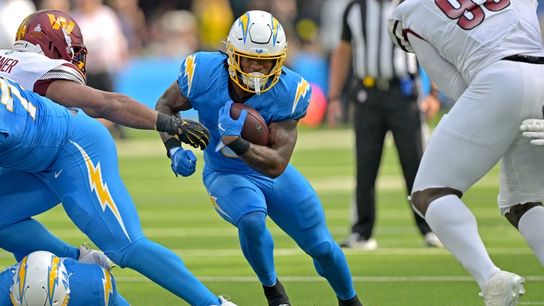 Chargers place RB Omarion Hampton (ankle) on IR (NFL)