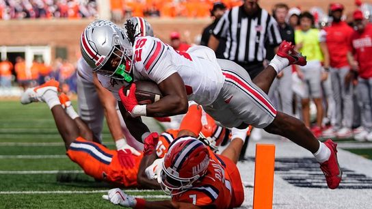 No. 1 Ohio State turns turnovers into romp past No. 17 Illinois (College Football)