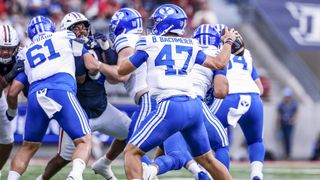 Bear Bachmeier, No. 18 BYU storm past Arizona in 2OT (College Football)