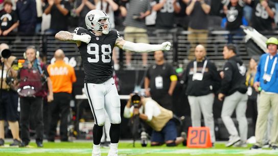 Maxx Crosby, Raiders bury Cam Ward, Titans (NFL)