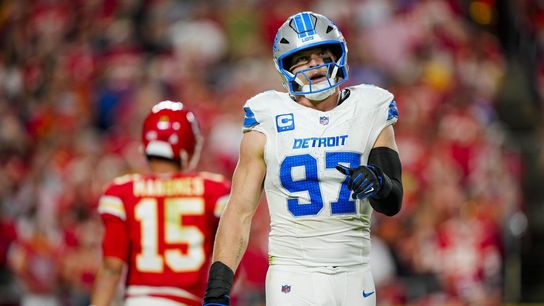Aidan Hutchinson, Lions take aim at J.J. McCarthy, Vikings (NFL)