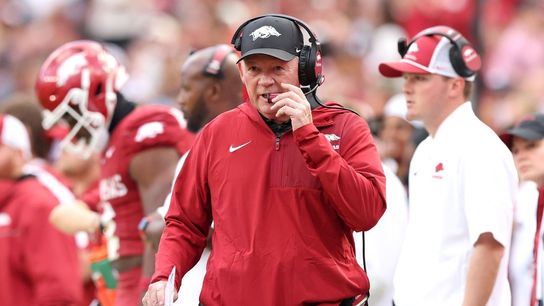 Arkansas and Mississippi St., each out for 1st SEC win, set to clash (College Football)