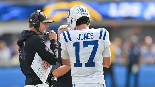 Colts QB Daniel Jones takes field, targets training camp, Week 1 (NFL)