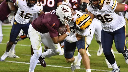 Kyron Drones, Virginia Tech eke out win over Cal in 2 OTs (College Football)