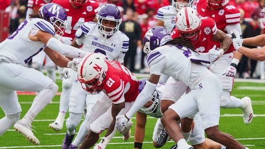 Late Emmett Johnson TD run pushes Nebraska over Northwestern (College Football)