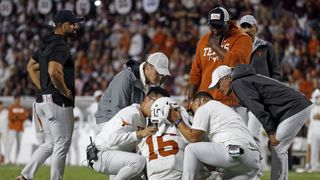 Report: Texas QB Arch Manning sustains concussion vs. Miss. State (College Football)