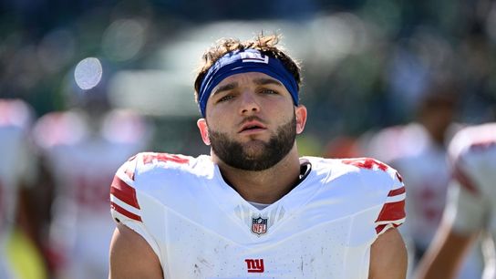 Report: Skattebo sustained multiple leg injuries vs. Eagles (NFL)