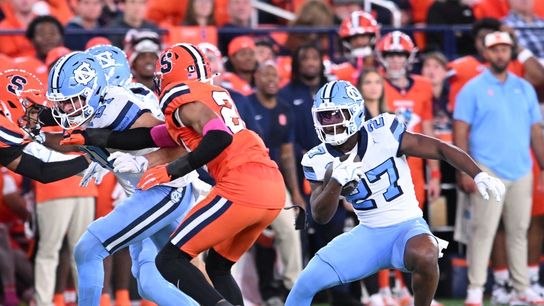 UNC shuts down Syracuse's offense, earns first ACC win (College Football)
