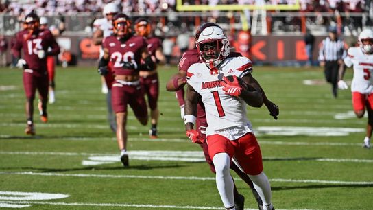 Louisville RB Isaac Brown exits with injury against Virginia Tech (College Football)