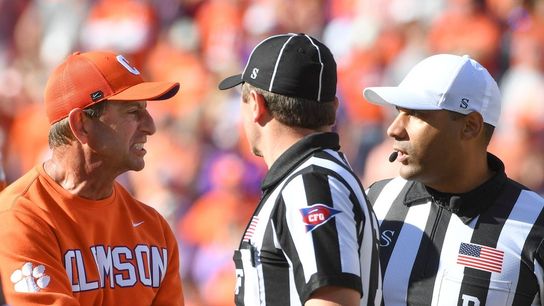 ACC fines Clemson $10K, reprimands Dabo Swinney for referee criticisms (College Football)