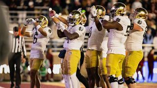 No. 12 Notre Dame scores final 13 points, fends off BC (College Football)