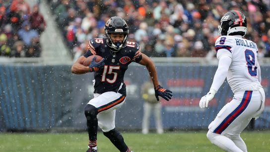 Bears WR Rome Odunze scratched just before kickoff vs. Browns (NFL)
